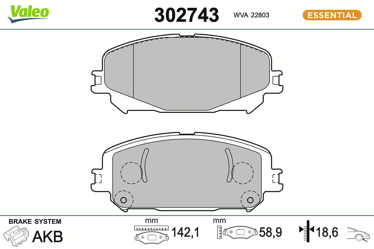 BRAKE PADS FIRST RENAULT ESPACE V FR